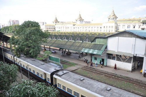 Train Schedules of Myanmar Railway Transportation 