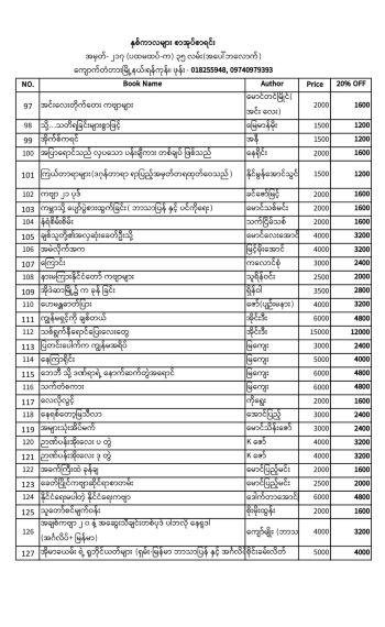 နှစ်ကာလများစာပေရဲ့ စာအုပ်ဈေးရောင်းပွဲ နှစ်ကာလများစာပေရဲ့ စာအုပ်ဈေးရောင်းပွဲ