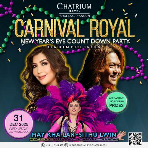 New Year's Eve 2026 events in Yangon. New Year's Eve 2026 events in Yangon.