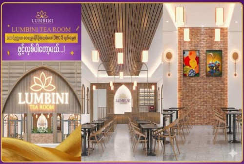 Lumbini Tea Room: A New Branch for Tea Lovers in Yangon