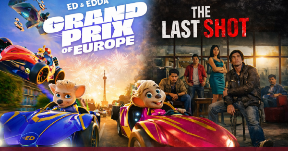 Two New Films Arriving in Cinemas This Week — One Animation Racing Adventure, One Action Drama Thriller