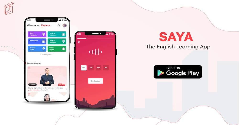 SAYA: The English Learning App