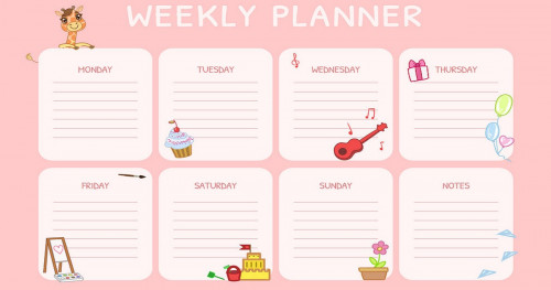 We will make a planner without running out of money