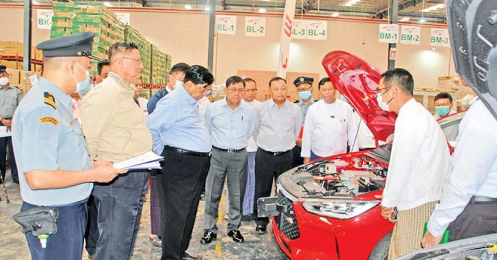 Arriving 40 Electric Cars in Myanmar 2023