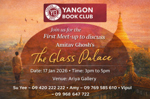  Yangon Book Club’s First Literary Discussion on The Glass Palace