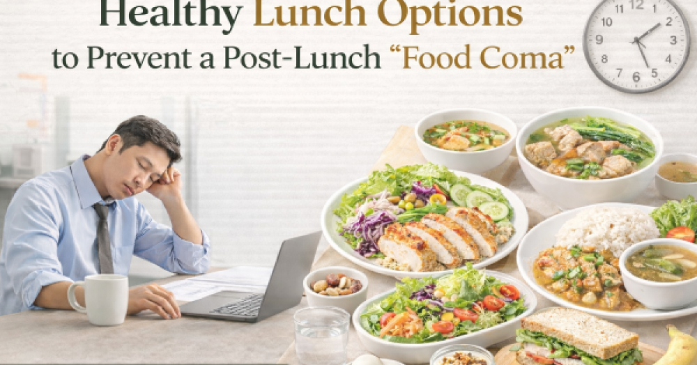 Healthy Lunch Options to Prevent a Post-Lunch “Food Coma” for Office Workers