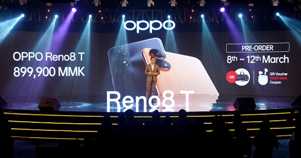OPPO Reno8 T Launch In Myanmar