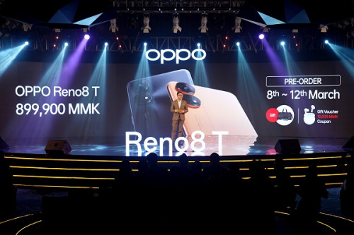 OPPO Reno8 T Launch In Myanmar