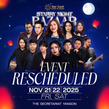 Rescheduled Events in Yangon Rescheduled Events in Yangon