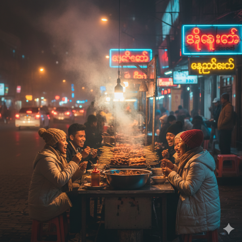 Yangon's Winter Nights
