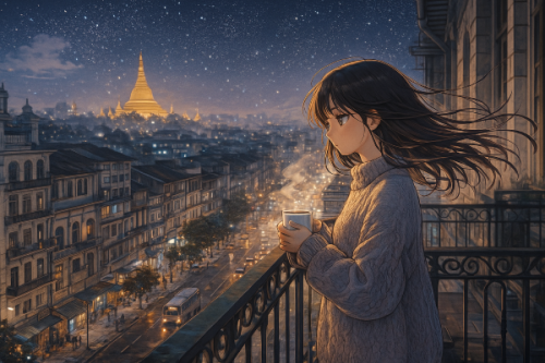 Yangon's Winter Nights