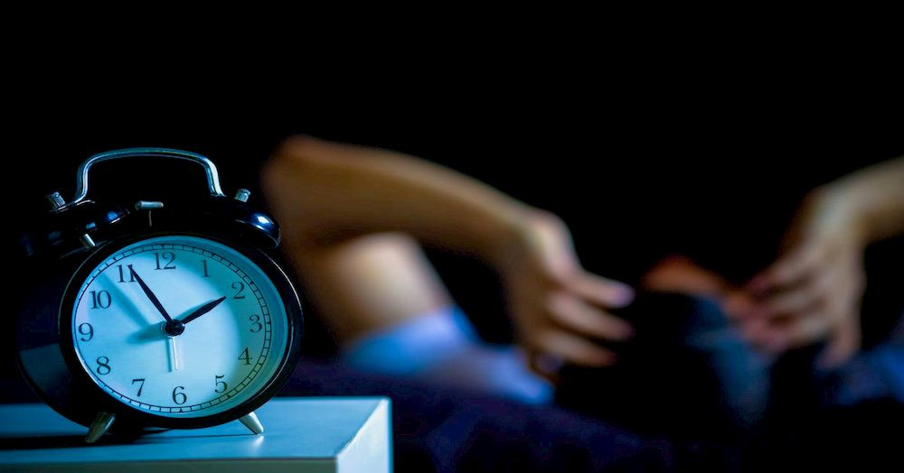 What can be done to cure the problem of insomnia, which is common among young people?