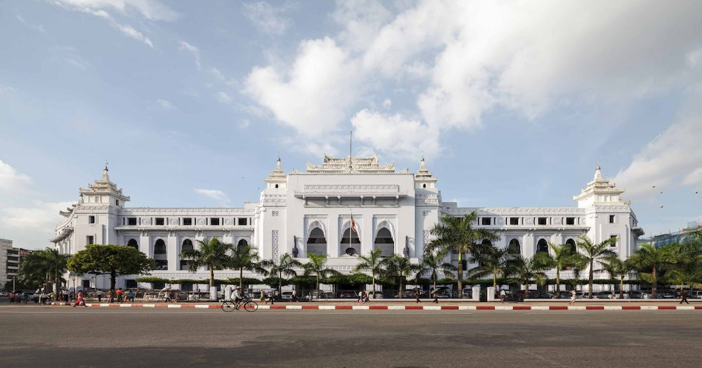 Yangon City Hall, an 80-year-old archeological site