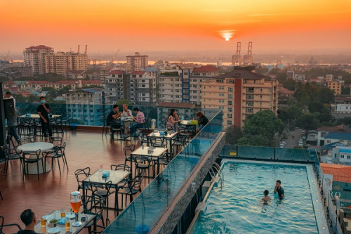 Rooftop Bars At Hotels in Yangon