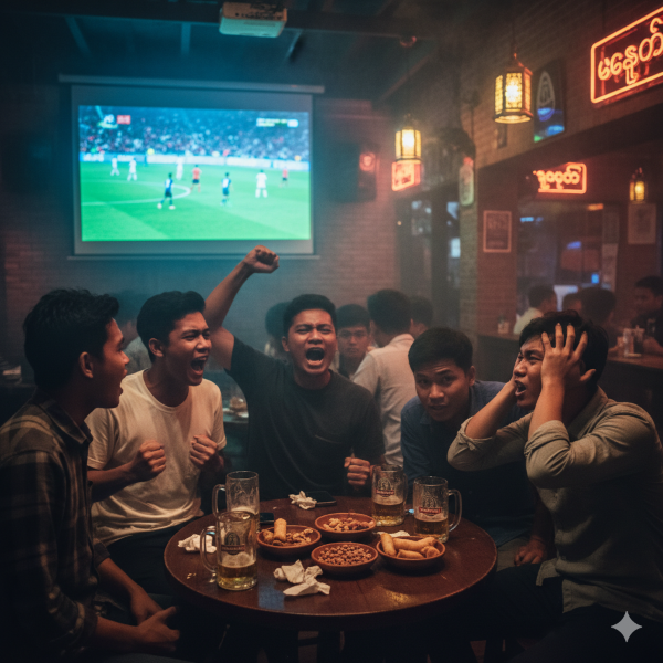 Yangon Nights with Premier League and a Pint Yangon Nights with Premier League and a Pint