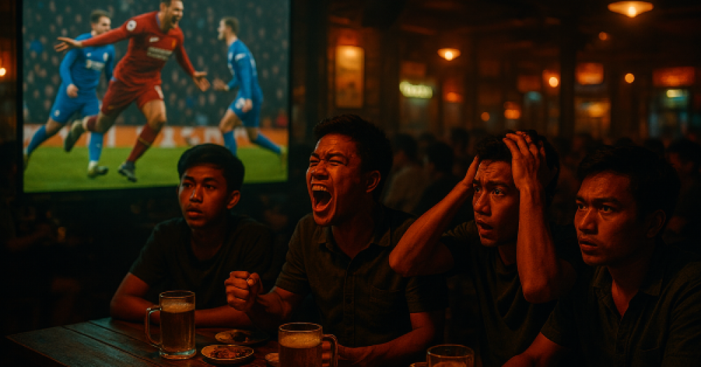 Embracing Yangon Nights with Premier League and a Pint