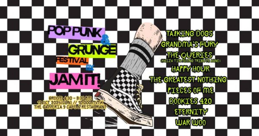 Pop Punk & Grunge Music event organized by Jam It